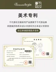 日本进口釉下彩猫咪菜盘与餐盘 细节图 4
