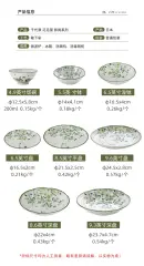 日本进口釉下彩猫咪菜盘与餐盘 细节图 6