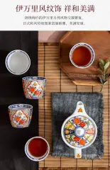 日式伊万里一壶五杯功夫茶具礼盒 细节图 6
